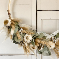 DRIED FLORAL WREATH WORKSHOP-Workshop-Little Lane Workshops