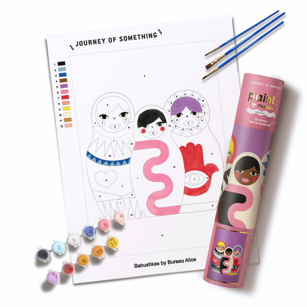 Kids Paint By Numbers - Babushka-Art Supplies-Little Lane Workshops