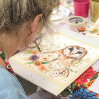 Watercolour Barn Owl Workshop-Workshop-Little Lane Workshops