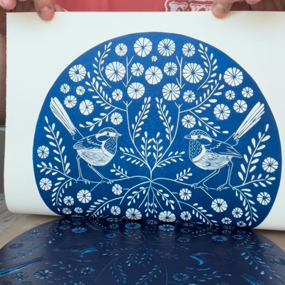 Block Carving & Printmaking Workshop-Workshop-Little Lane Workshops