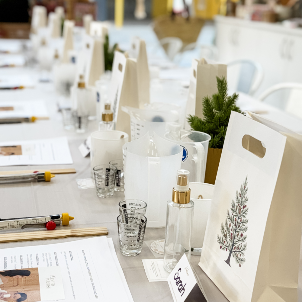 Christmas Candle Making & Room Spray Workshop