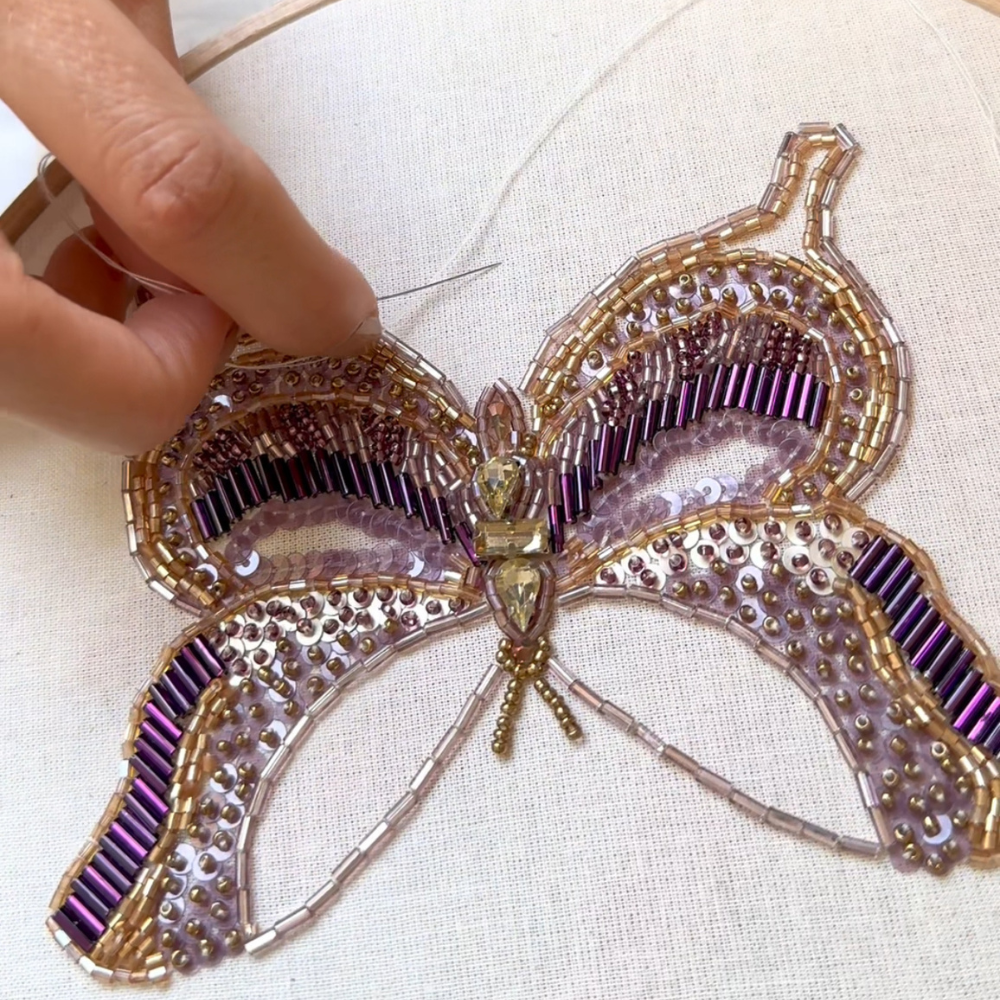 BEADED EMBROIDERY WORKSHOP-Workshop-Little Lane Workshops