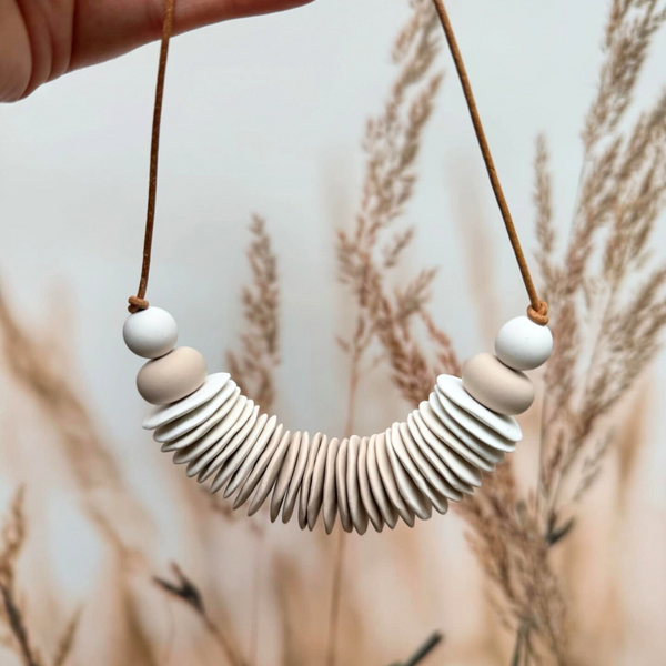 POLYMER CLAY JEWELLERY BEADED NECKLACE & BUTTONS WORKSHOP-Workshop-Little Lane Workshops