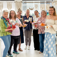 WET FELTED FLOWERS WORKSHOP-Workshop-Little Lane Workshops