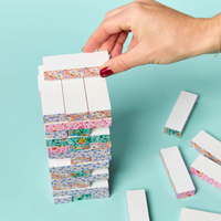 Floral Tumbling Tower Game-Craft Kits-Little Lane Workshops