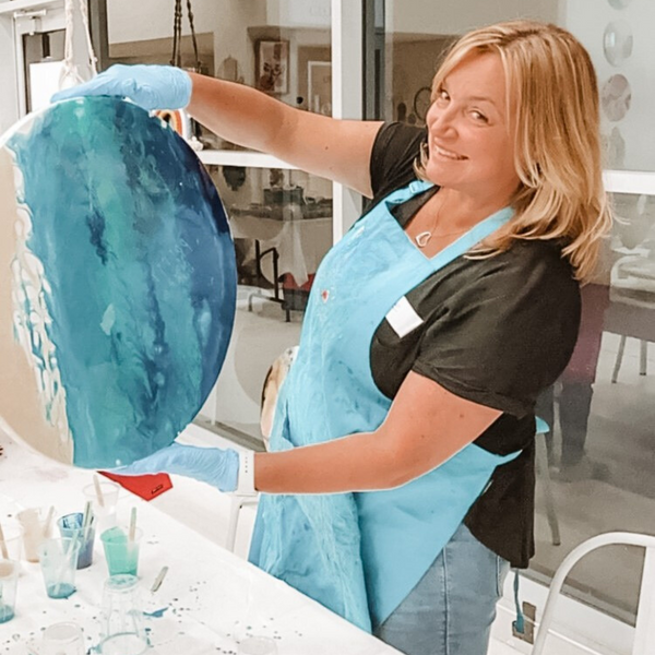 RESIN ART | Wall Art, Serving Trays or Homewares WORKSHOP-Workshop-Little Lane Workshops