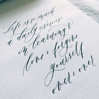 Modern Calligraphy For Beginners Workshop-Workshop-Little Lane Workshops
