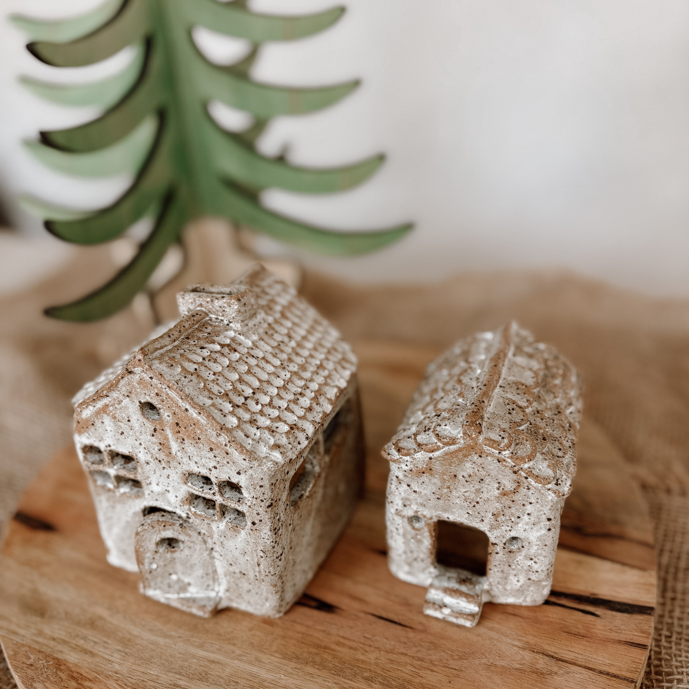 CHRISTMAS CERAMIC VILLAGE HOUSES WORKSHOP-Workshop-Little Lane Workshops