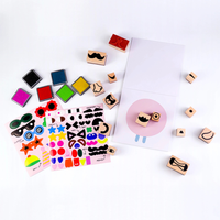 Cool Faces Stamp Kit-Craft Kits-Little Lane Workshops