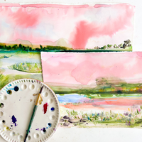 Watercolour Abstract Landscapes Workshop