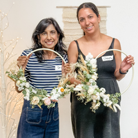 DRIED FLORAL WREATH WORKSHOP-Workshop-Little Lane Workshops