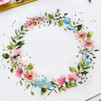 WATERCOLOUR WILDFLOWERS WORKSHOP-Workshop-Little Lane Workshops