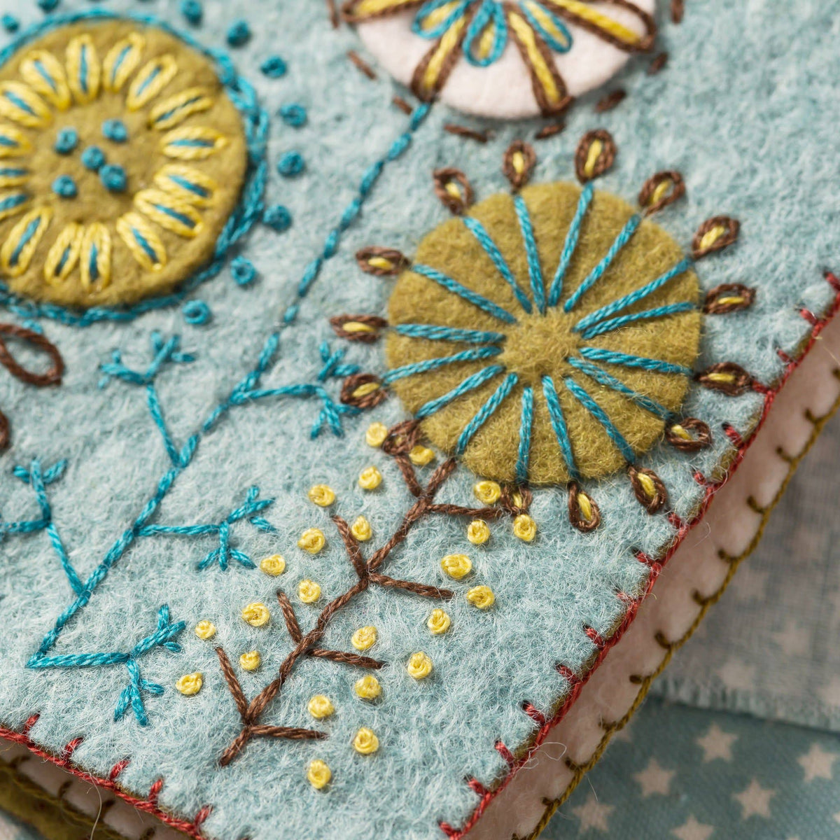Needle Case Felt Craft Mini Kit by Corrine Lapierre-Craft Kits-Little Lane Workshops