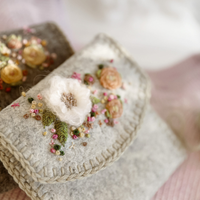 Embroidered Felt Purse Workshop-Workshop-Little Lane Workshops