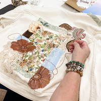 Upcycle your Jeans or Jacket - Slow Stitching Workshop-Workshop-Little Lane Workshops