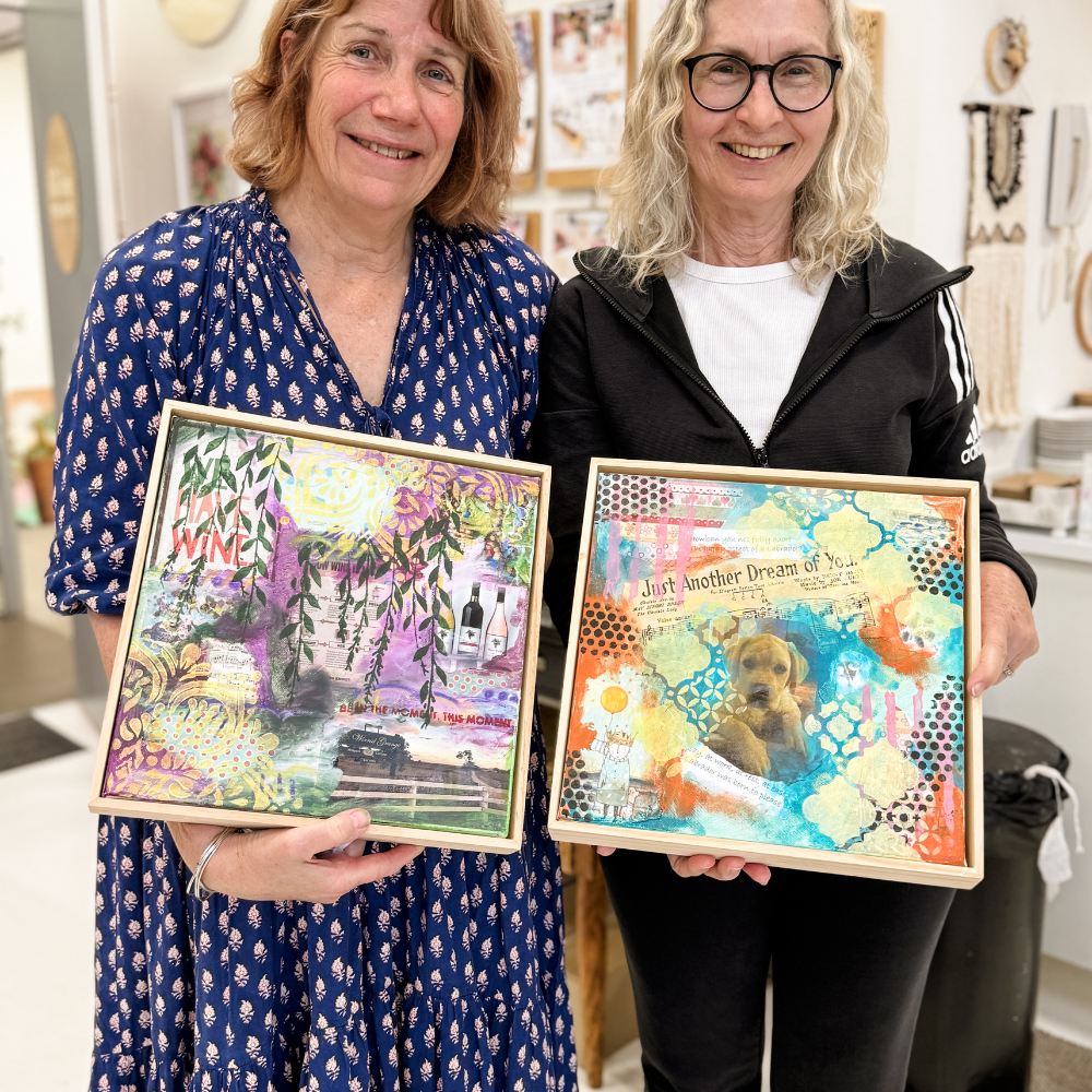 Mixed Media Art-Workshop-Little Lane Workshops