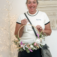 DRIED FLORAL WREATH WORKSHOP-Workshop-Little Lane Workshops