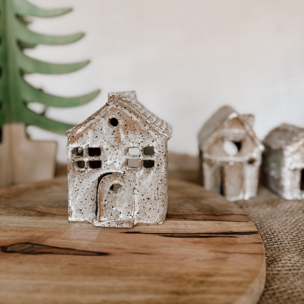 CHRISTMAS CERAMIC VILLAGE HOUSES WORKSHOP-Workshop-Little Lane Workshops