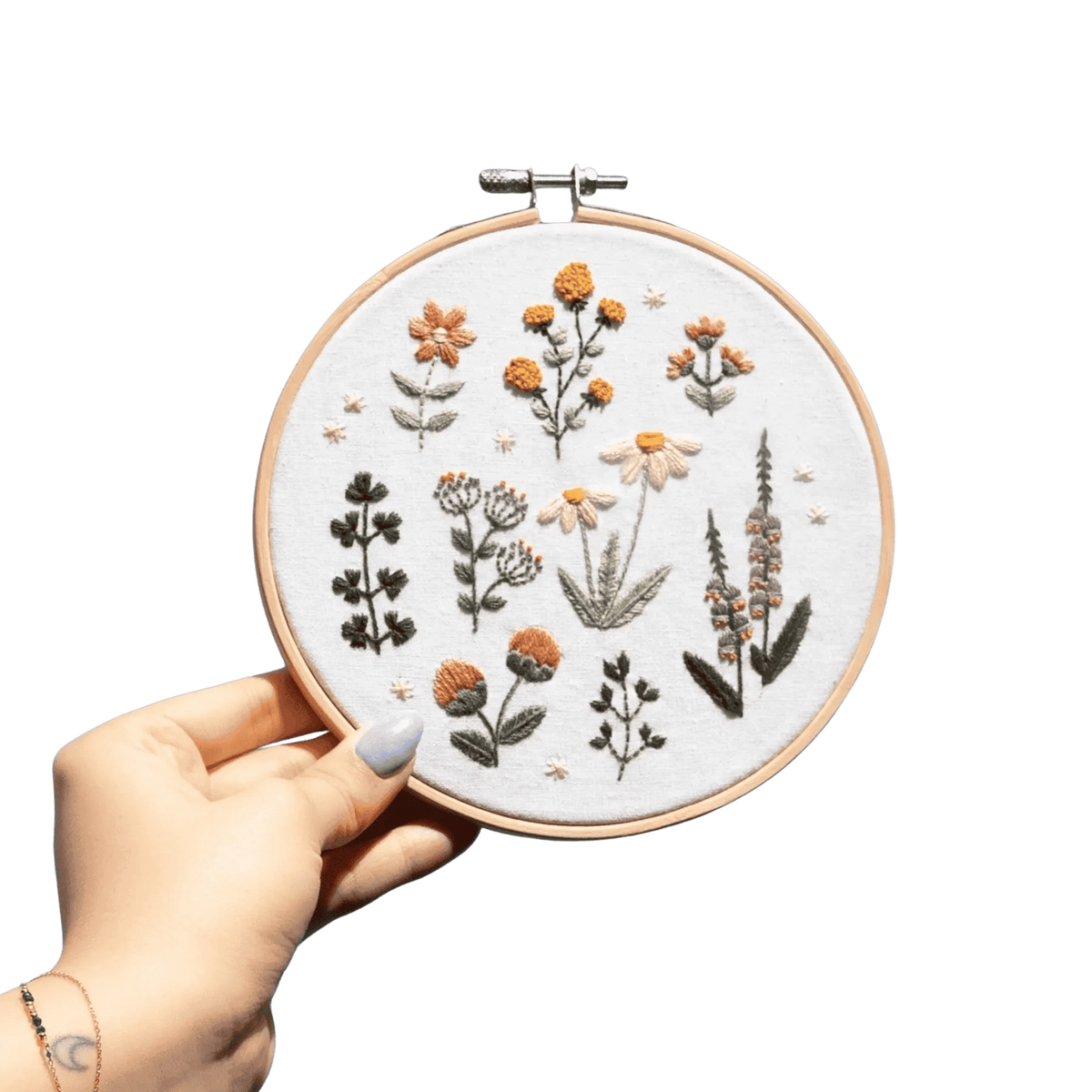 Wildflower - Embroidery Kit by Craft Club-Craft Kits-Little Lane Workshops