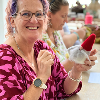 NEEDLE FELTED CHRISTMAS ORNAMENTS WORKSHOP-Workshop-Little Lane Workshops