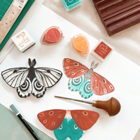 Block Carving & Printmaking Workshop-Workshop-Little Lane Workshops