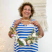DRIED FLORAL WREATH WORKSHOP-Workshop-Little Lane Workshops
