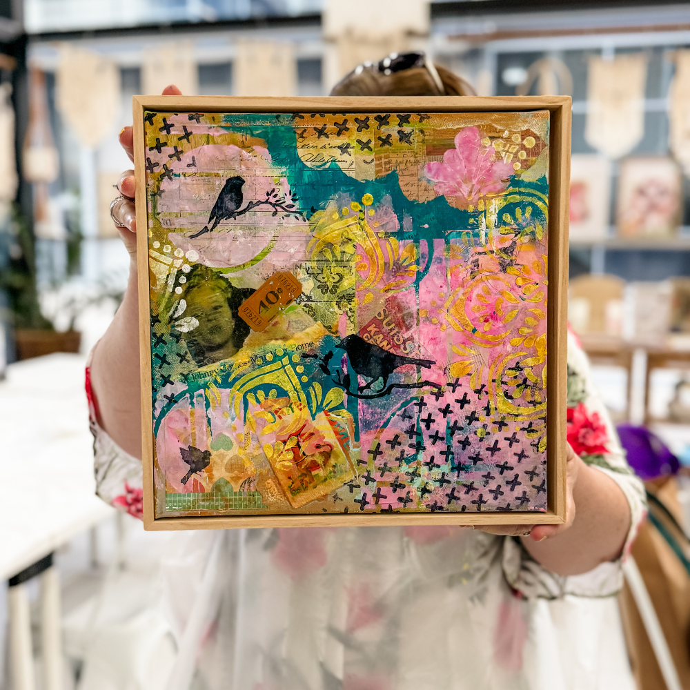 Mixed Media Art-Workshop-Little Lane Workshops