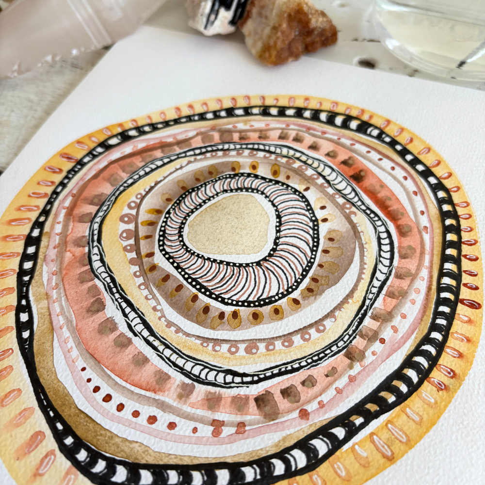 Mindful Mark Making with Watercolour-Workshop-Little Lane Workshops
