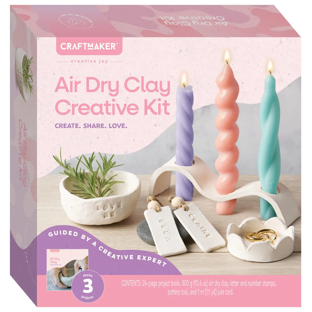 Air Dry Clay Creative Kit-Craft Kits-Little Lane Workshops