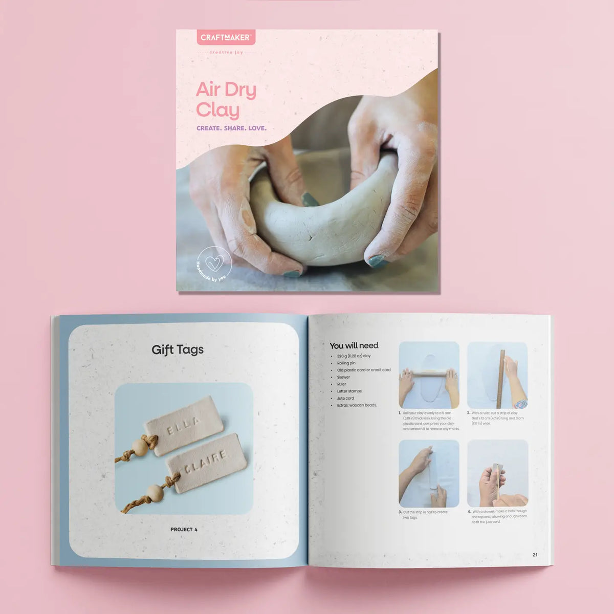 Air Dry Clay Creative Kit-Craft Kits-Little Lane Workshops