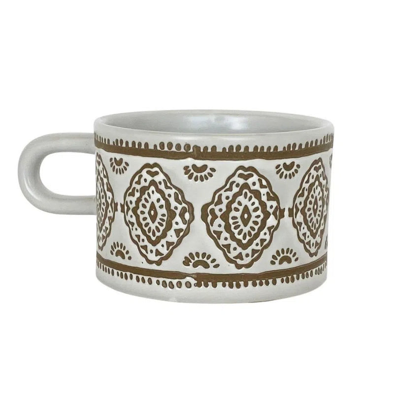 Aztec Ceramic Mugs - Various Designs-Homewares-Little Lane Workshops