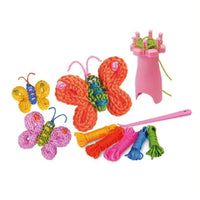 BUTTERFLY FRENCH KNITTING KIT for Kids-Craft Kits-Little Lane Workshops