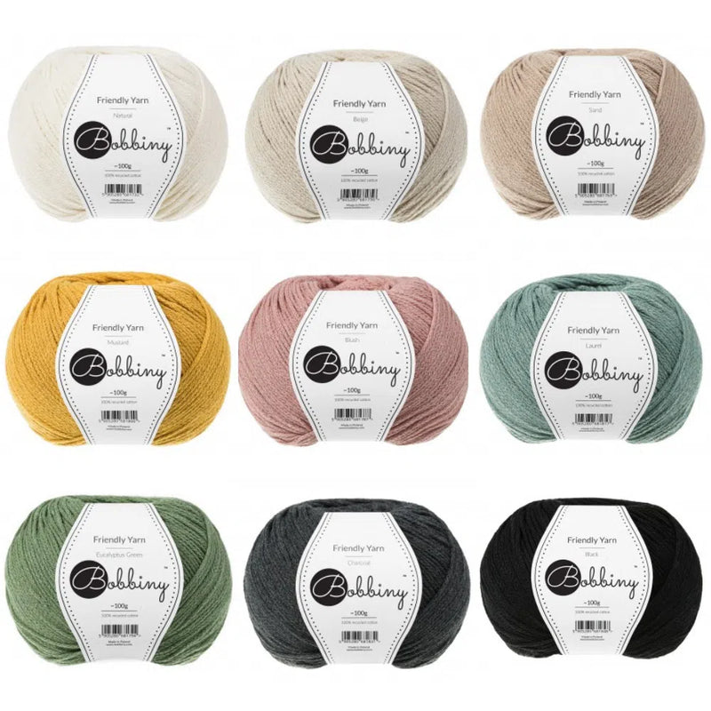 Bobbiny Friendly Braided Yarn - 100g | 200 meters-Macrame-Little Lane Workshops