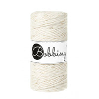 Bobbiny Gold & Natural Twisted Mop Cotton x 100 meters-Macrame-Little Lane Workshops