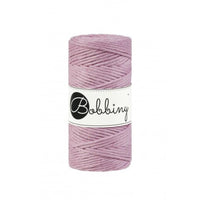 Bobbiny Macrame Twisted Mop Cotton - Coloured 3mm x 100 meters-Macrame-Little Lane Workshops