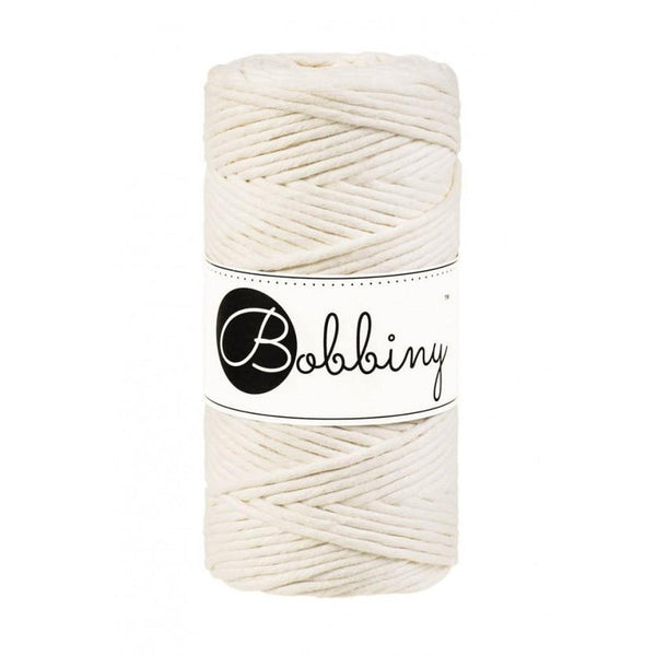 Bobbiny Macrame Twisted Mop Cotton - Coloured 3mm x 100 meters-Macrame-Little Lane Workshops