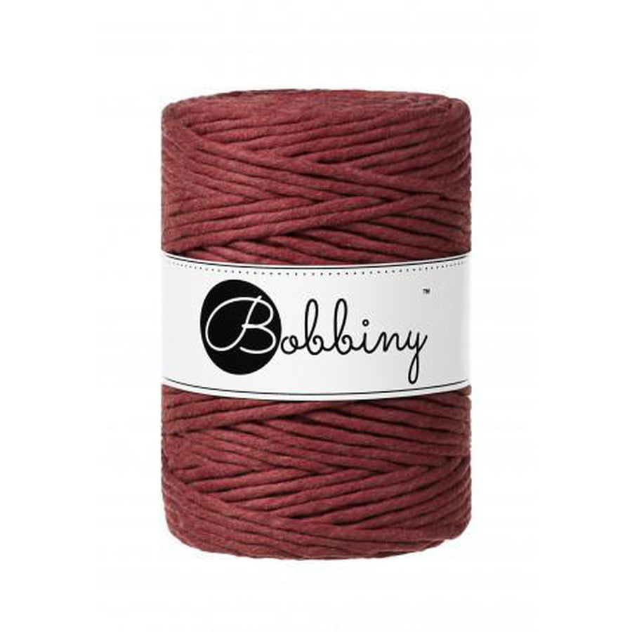 Bobbiny Macrame Twisted Mop Cotton - Coloured 5mm x 100 meters-Macrame-Little Lane Workshops