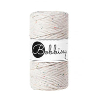 Bobbiny Rainbow Dust Twisted Mop Cotton x 100 meters-Macrame-Little Lane Workshops