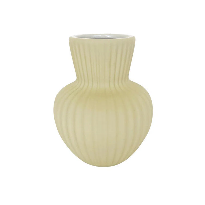 Brooklyn Vase - Medium White-Homewares-Little Lane Workshops