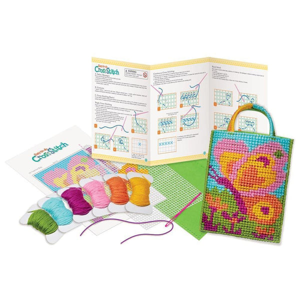 CROSS STITCH KIT for Kids-Craft Kits-Little Lane Workshops