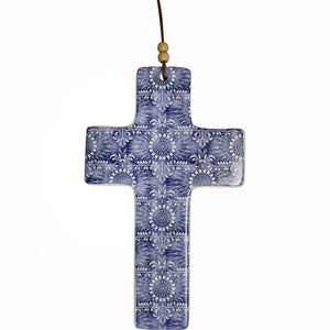 Ceramic Decorative Cross - Various Styles-Homewares-Little Lane Workshops