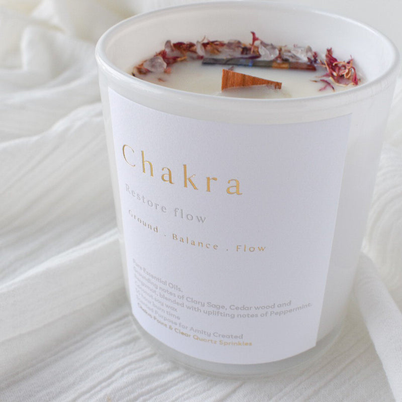Chakra Candle by Amity Created-Homewares-Little Lane Workshops