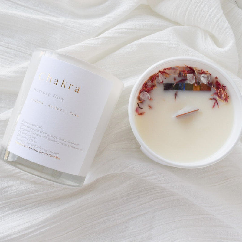 Chakra Candle by Amity Created-Homewares-Little Lane Workshops