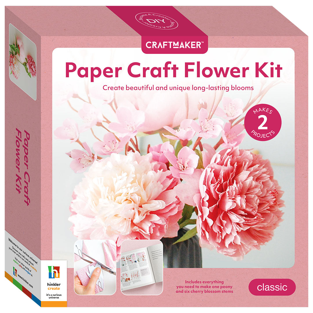 Craft Maker Paper Flowers Kit-Craft Kits-Little Lane Workshops