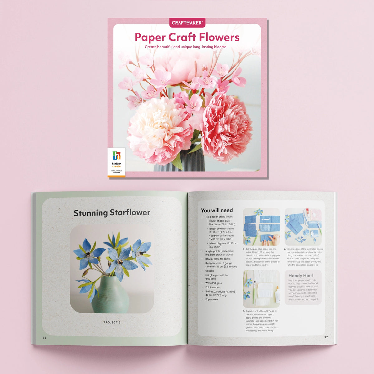 Craft Maker Paper Flowers Kit-Craft Kits-Little Lane Workshops