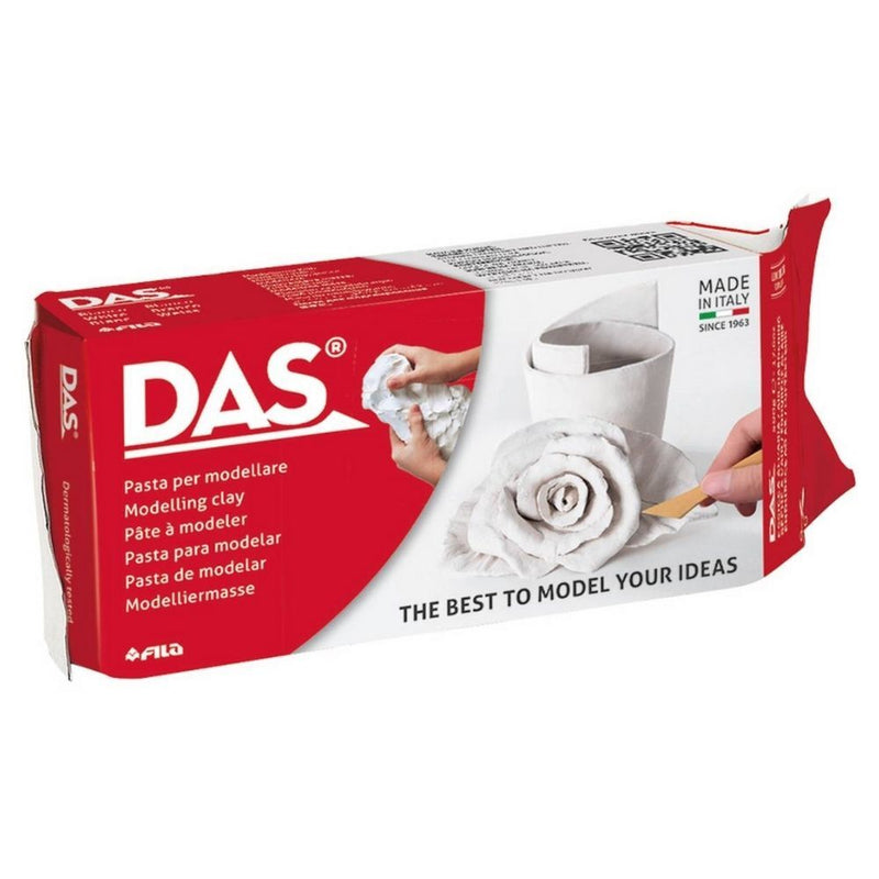 DAS Air Drying Modelling Clay White-Macrame-Little Lane Workshops