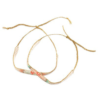 Threaded Beading KIT for Kids - You & Me Miyuki & Hearts-Craft Kits-Little Lane Workshops