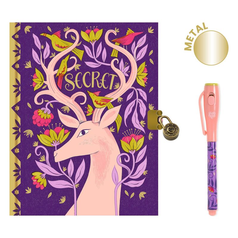 Secret Notebook with Magic Pen-Craft Kits-Little Lane Workshops