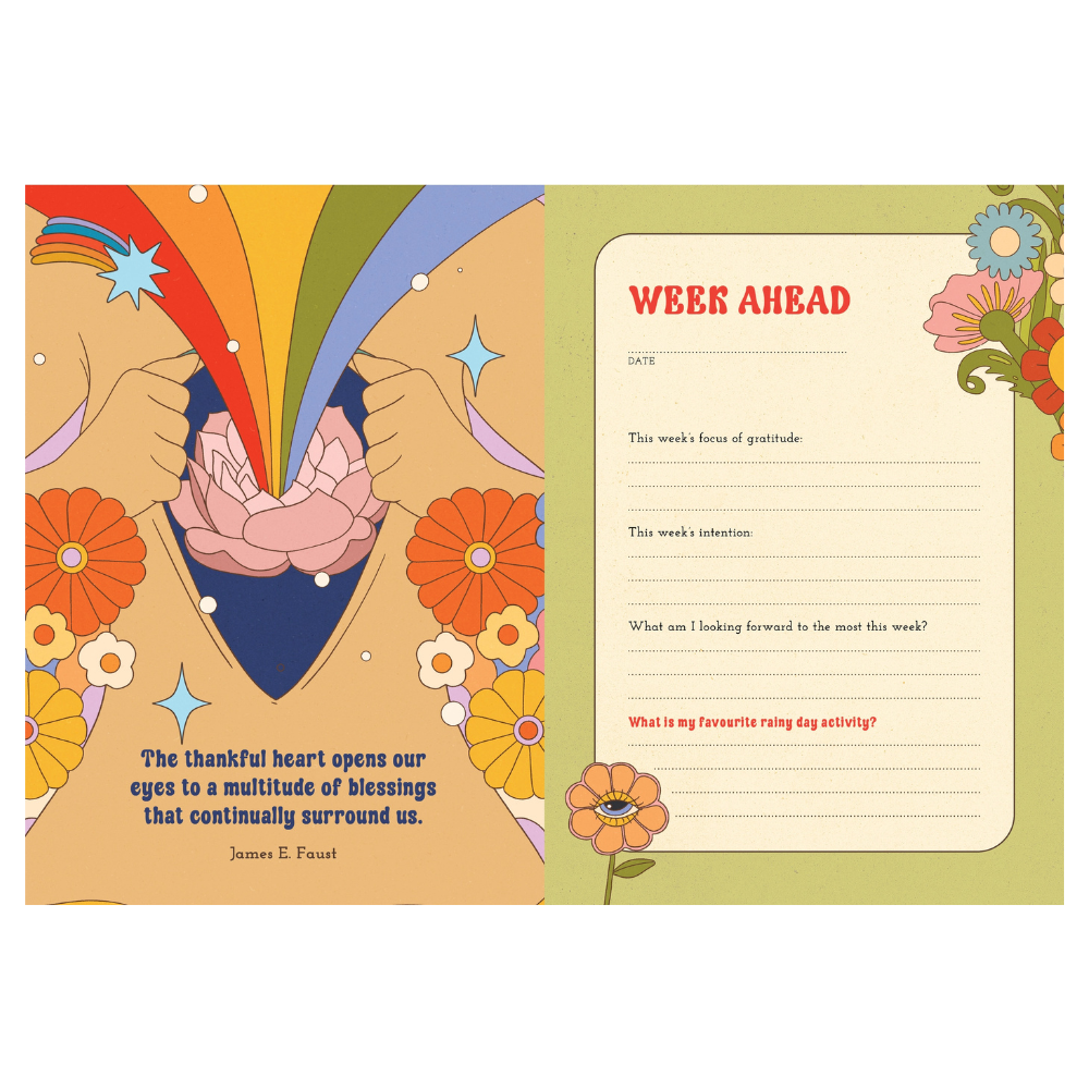 Daily Gratitude Journal-Affirmation Cards-Little Lane Workshops