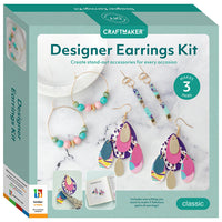Craft Maker Designer Earrings Kit-Craft Kits-Little Lane Workshops
